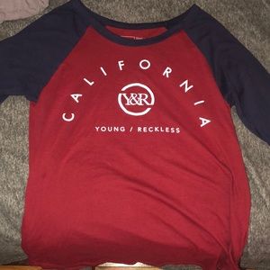 🌺Women’s young and reckless shirt